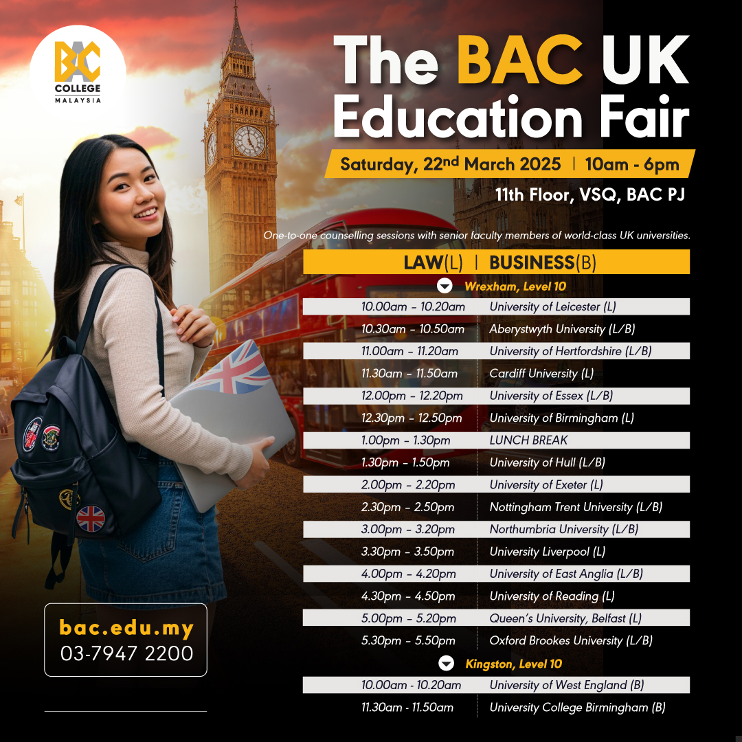 BAC UK Education Fair
