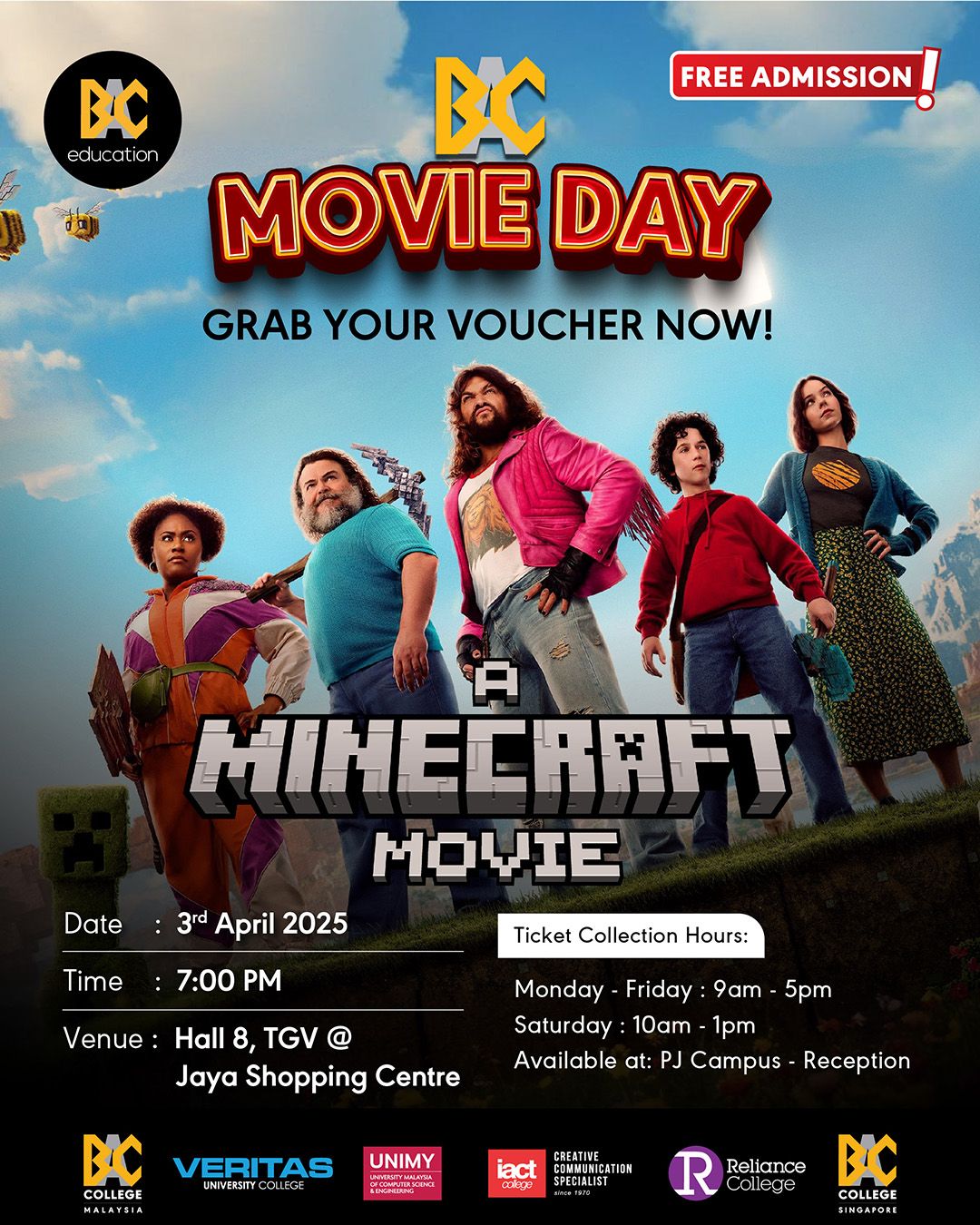 BAC Movie Day (April)