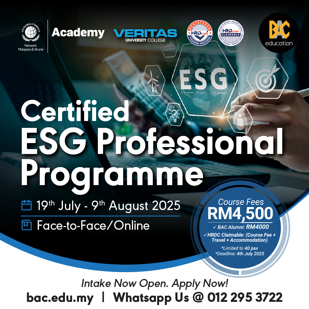 CERTIFIED ESG PROFESSIONAL PROGRAMME
