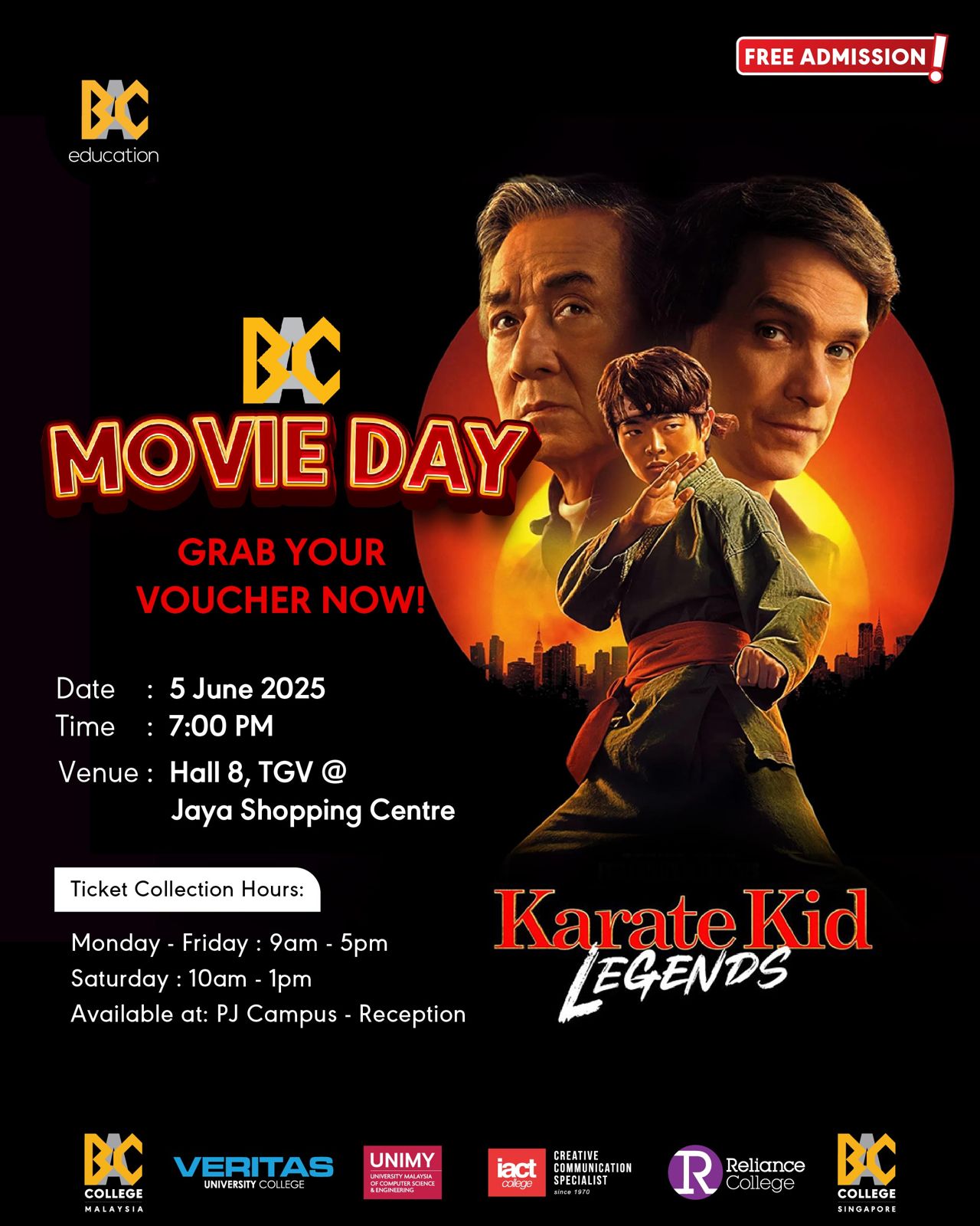 BAC Movie Day -  Karate Kid: Legends
