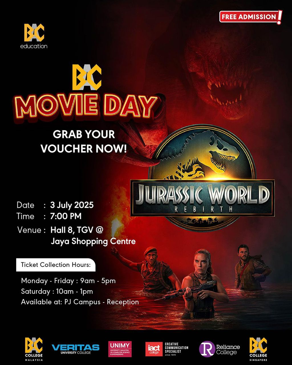 Movie Day - Jurassic World Rebirth