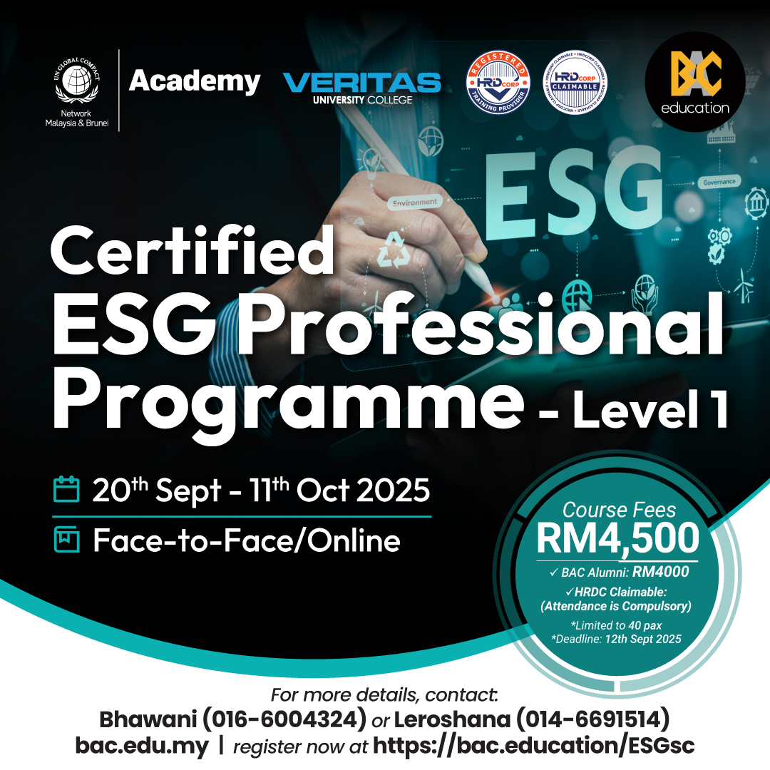 Certified ESG Professional Programme - Level 1