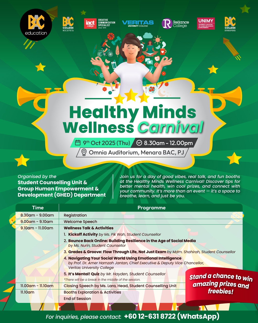 Healthy Minds Wellness Carnival