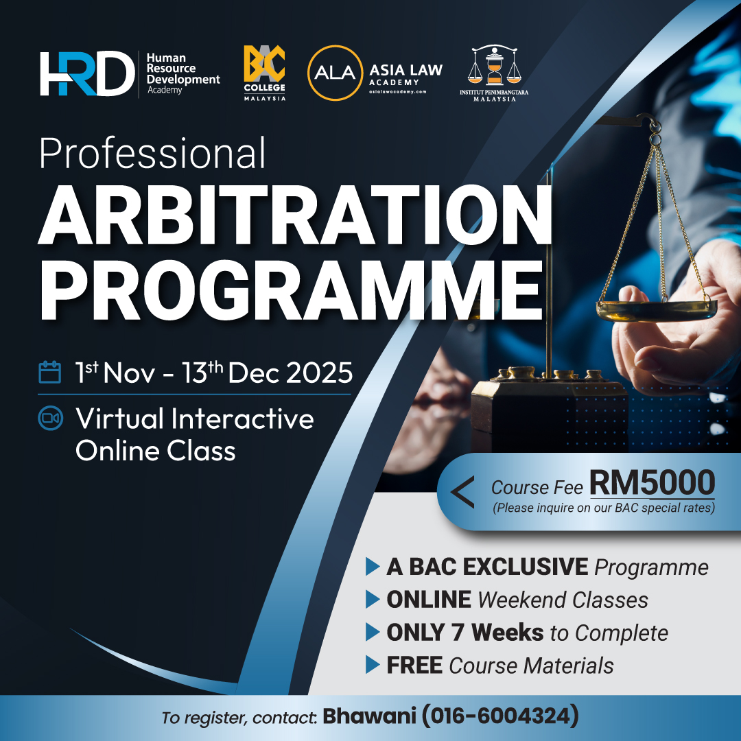 PROFESSIONAL ARBITRATION PROGRAMME!