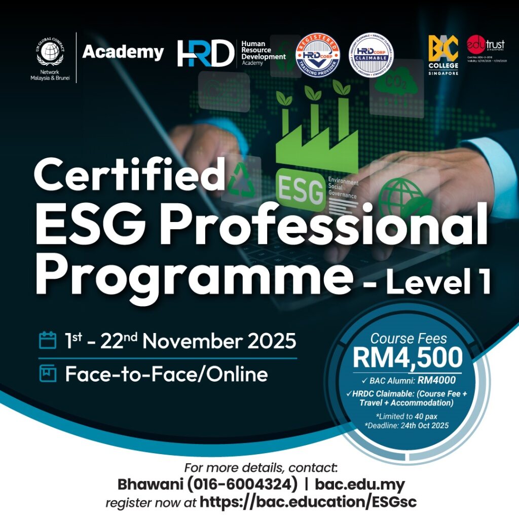 Certified ESG Professional Programme- Level 1
