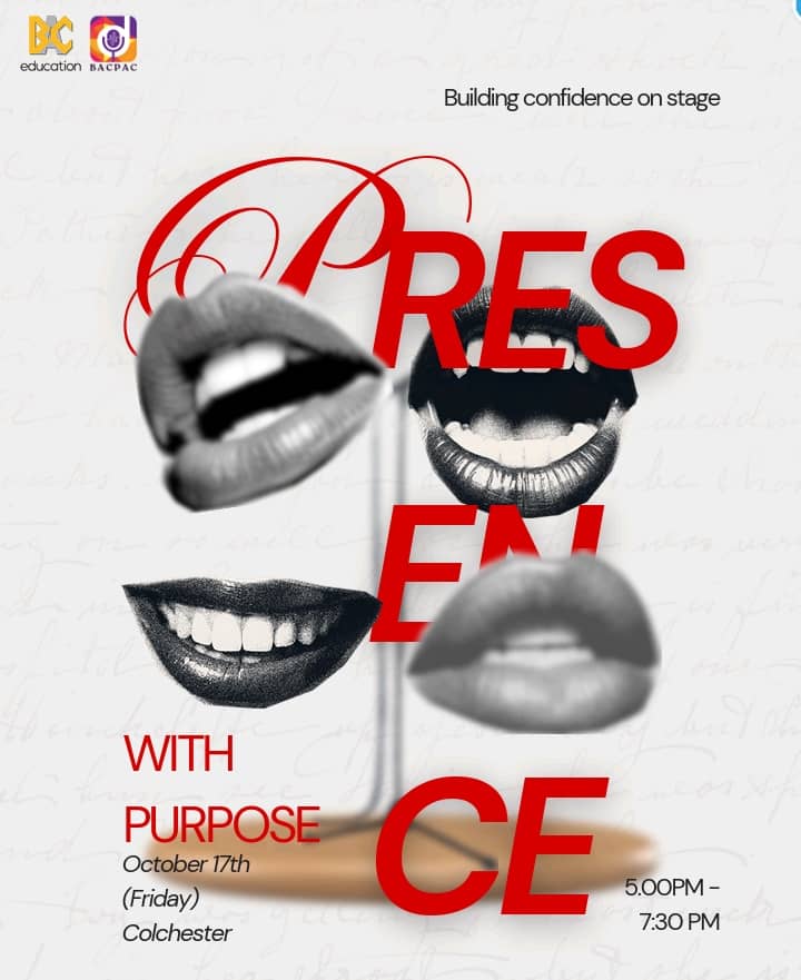 Presence with Purpose: Building Confidence on Stage