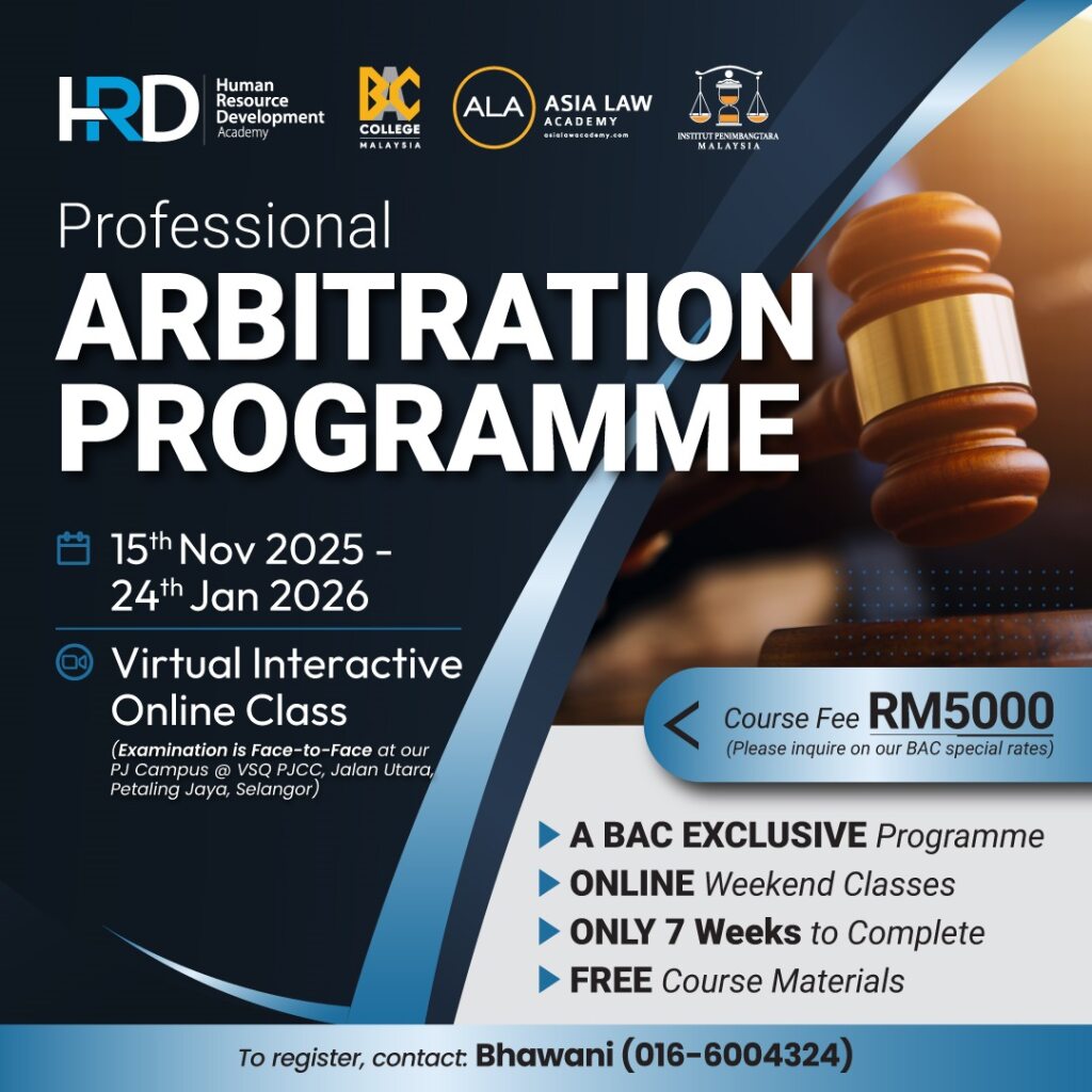 PROFESSIONAL ARBITRATION PROGRAMME