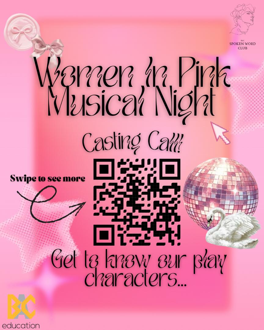 Women in Pink: Musical Night