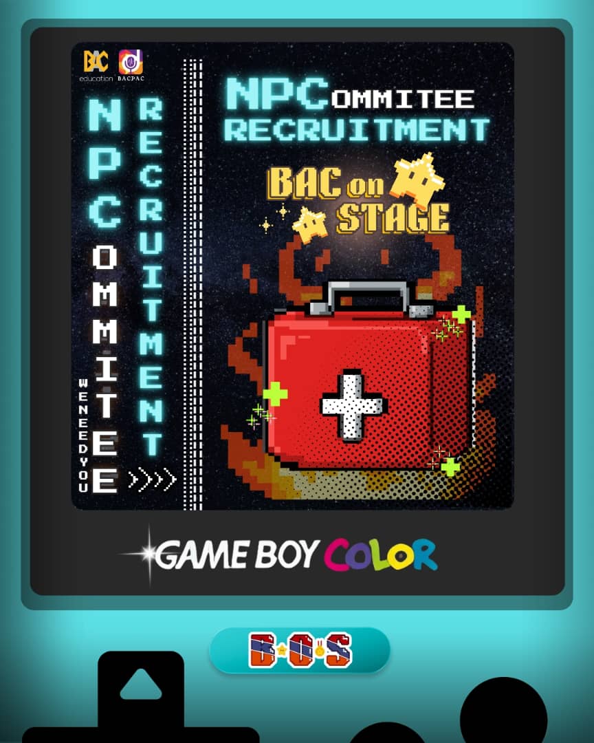 BAC on Stage NPCommittee Recruitment