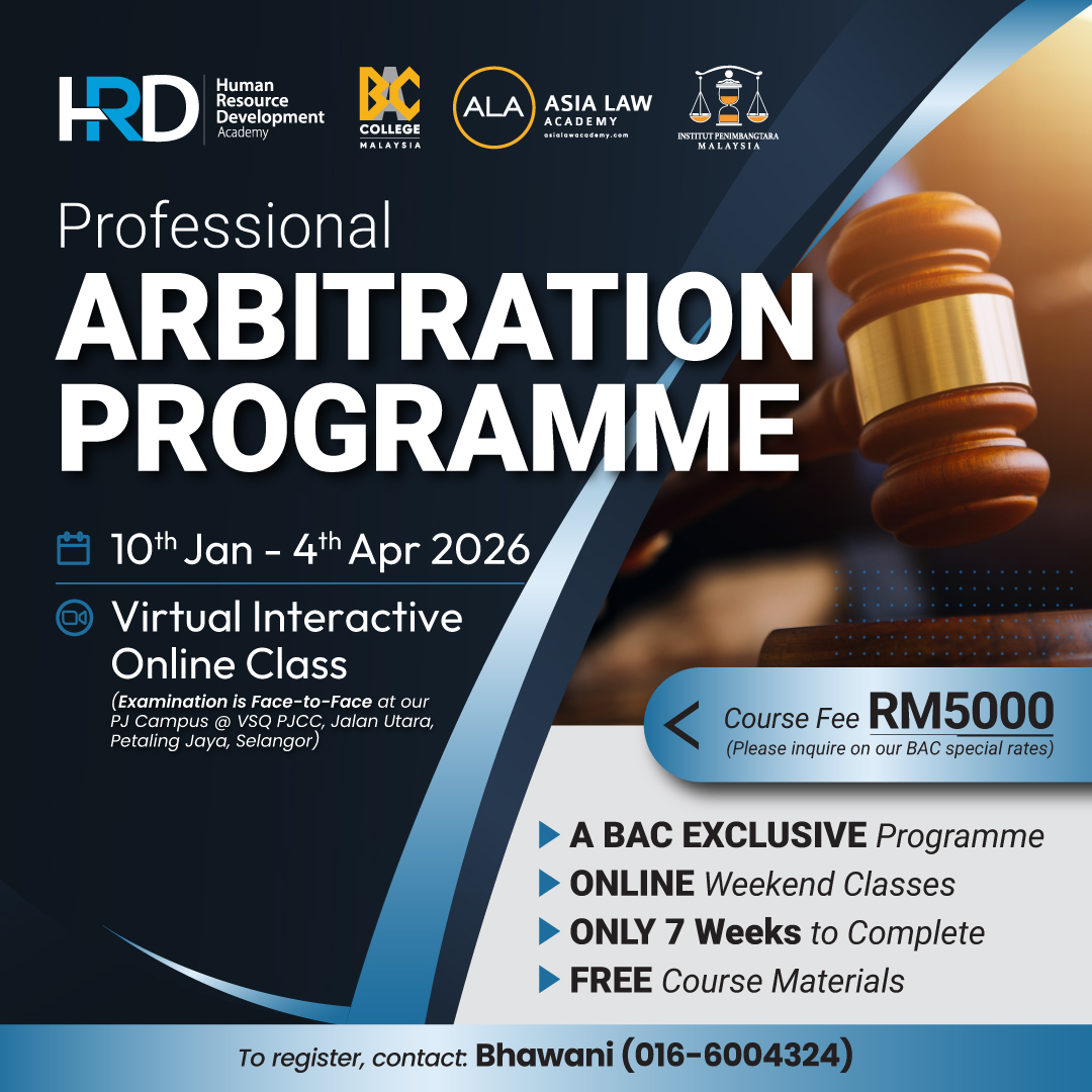 PROFESSIONAL ARBITRATION PROGRAMME