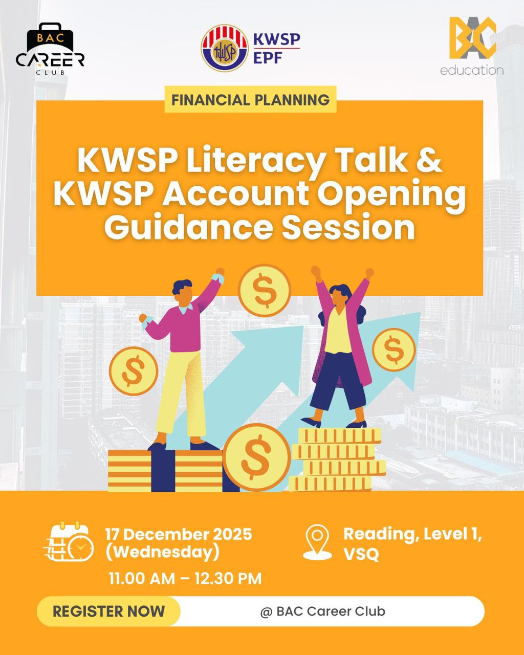 Financial Literacy Talk & KWSP Account Opening